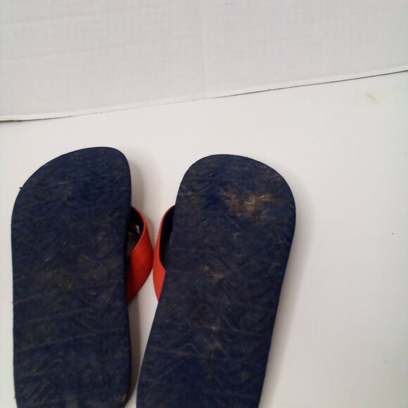 Reef Flip Flops Boys 3 Kids Rainbow Colorful Pre-Owned - Picture 12 of 12